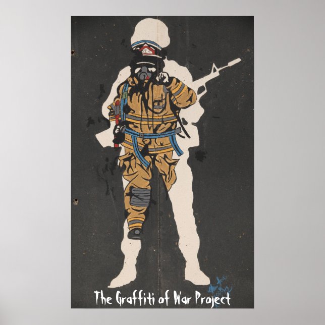 The Graffiti of War Project: National Gallery Tour Poster (Front)