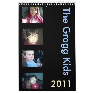 The Gragg Kids 2011 Calendar