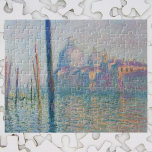 The Grand Canal by Claude Monet Jigsaw Puzzle<br><div class="desc">The Grand Canal (1908) by Claude Monet is a vintage impressionism fine art painting featuring the Santa Maria della Salute from the center of the canal, You can see the gondola poles coming out of the water and reaching for the sky. About the artist: Claude Monet was a founder of...</div>