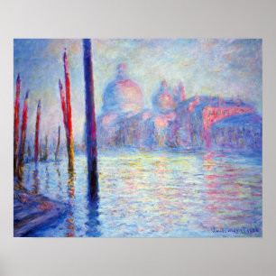 The Grand Canal by Claude Monet Poster