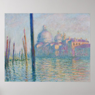 The Grand Canal by Claude Monet Poster