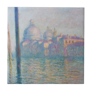 The Grand Canal by Monet Ceramic Tile