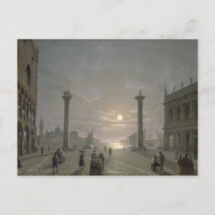 The Grand Canal From Piazza San Marco Postcard