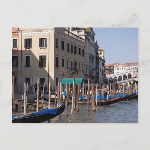 The Grand Canal in Venice Italy Postcard