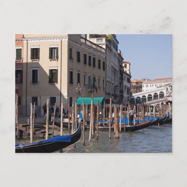 The Grand Canal in Venice Italy Postcard (Front)