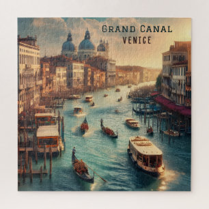 The Grand Canal in Venice Italy Travel Jigsaw Puzzle