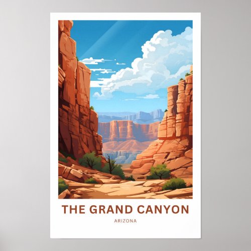 The Grand Canyon Arizona Travel Print