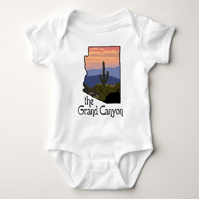 The Grand Canyon Baby Bodysuit (Front)