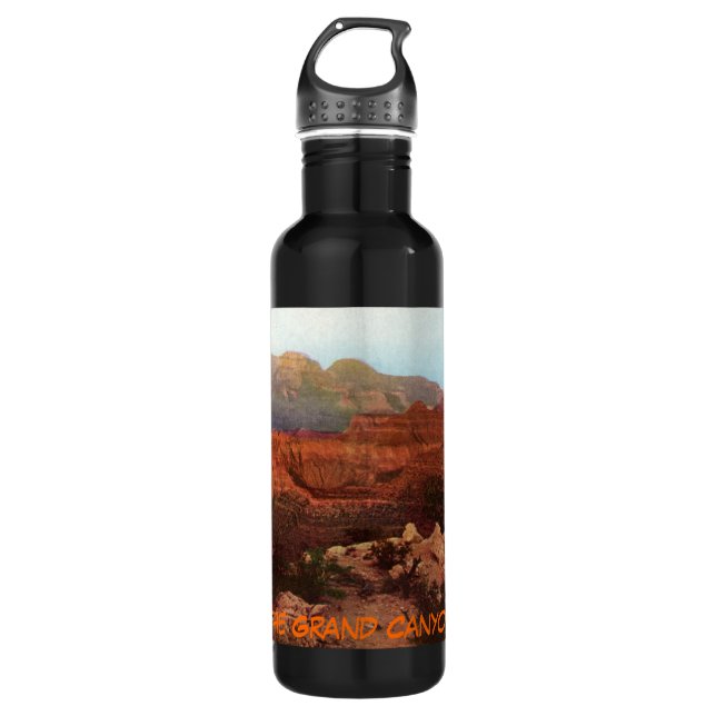 The Grand Canyon Stainless Steel Water Bottle (Front)