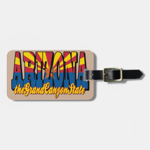 The Grand Canyon State Luggage Tag