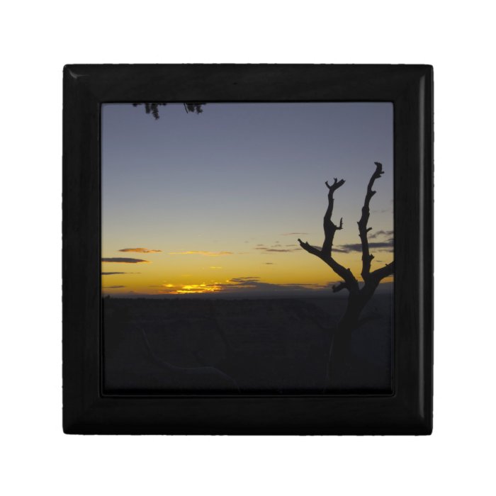 The Grand Canyon Sunset Trinket Boxes