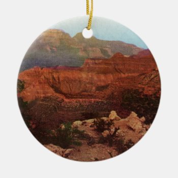The Grand Canyon Vintage Ornament by vintageamerican at Zazzle