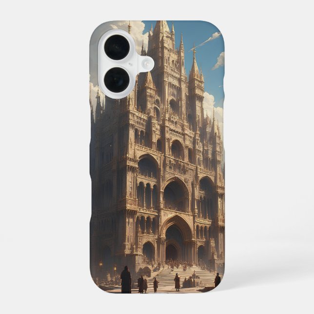 The Grand Cathedral Facade Iphone Case (Back)