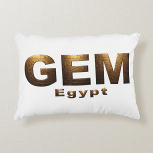 The Grand Egyptian Museum Accent Pillow