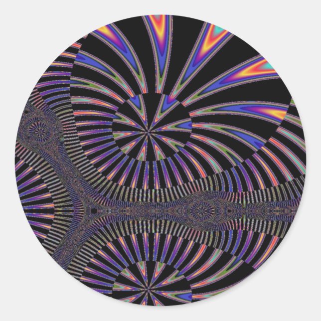 The Grand Finale Fireworks Sticker (Front)