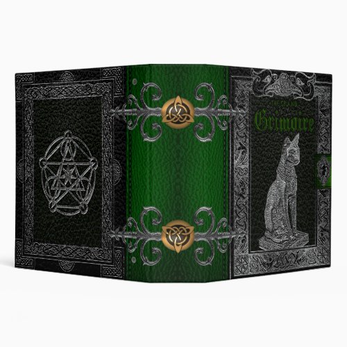 The Grand Grimoire Witches Book Of Shadows 3 Ring Binder