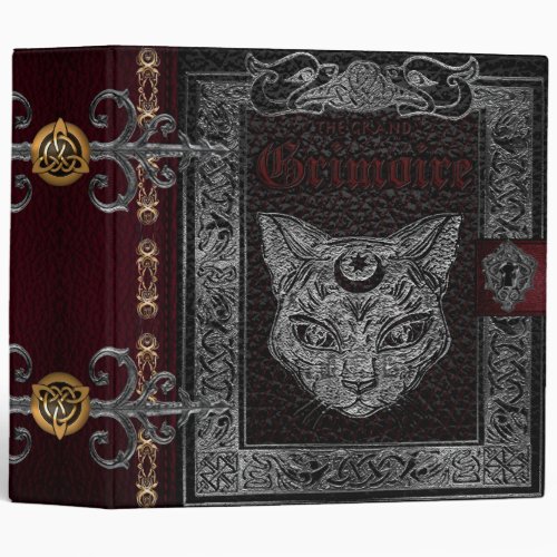 The Grand Grimoire Witches Book Of Shadows Binder