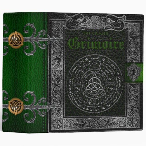 The Grand Grimoire Witches Book Of Shadows Binder