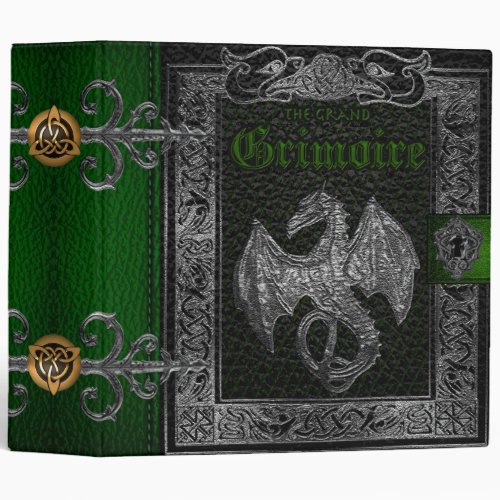 The Grand Grimoire Witches Book Of Shadows Binder