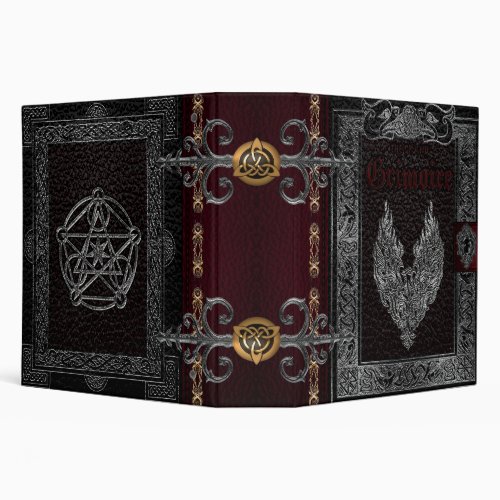 The Grand Grimoire Witches Book Of Shadows Binder