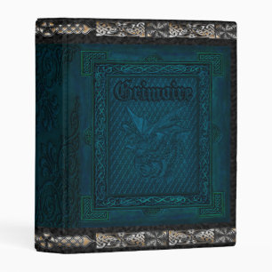 The Grand Grimoire Witches Book Of Shadows Mini Binder