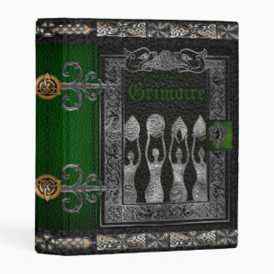 The Grand Grimoire Witches Book Of Shadows Mini Binder