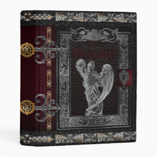 The Grand Grimoire Witches Book Of Shadows Mini Binder
