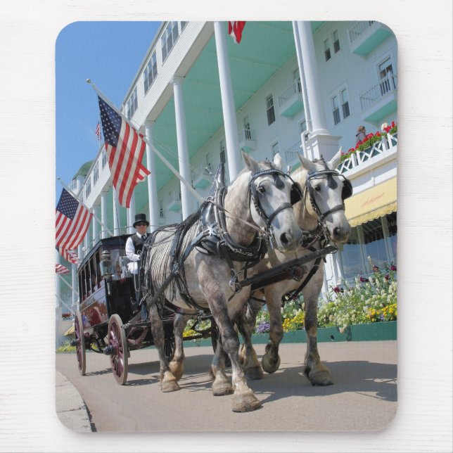 The Grand Hotel - Mackinac Island, Michigan Mouse Pad (Front)