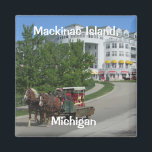 The Grand Hotel Magnet<br><div class="desc">Product features an original photograph of the Grand Hotel on Mackinac Island.</div>