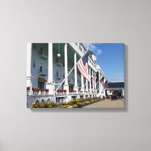 The Grand Hotel on Mackinac Island Michigan Canvas Print