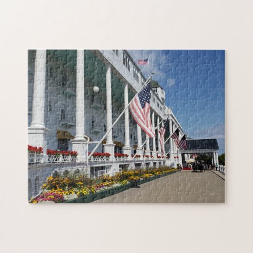 The Grand Hotel on Mackinac Island Michigan Jigsaw Puzzle