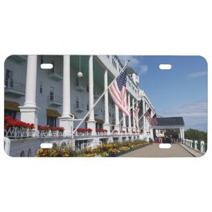 The Grand Hotel on Mackinac Island, Michigan License Plate