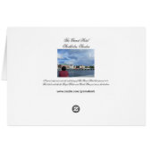 The Grand Hotel, Stockholm Sweden Card (Back Horizontal)