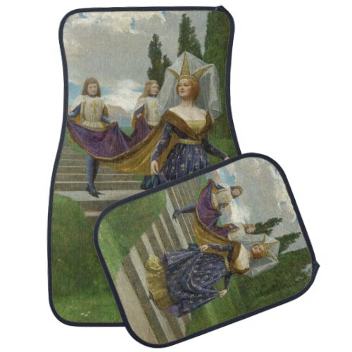 The Grand Lady by John Collier Car Floor Mat
