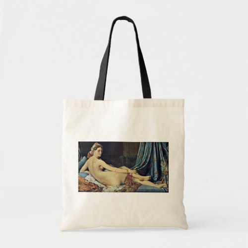 The Grand Odalisque  By Ingres Jean Auguste Domin Tote Bag