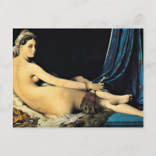 The Grand Odalisque, Français La Grande Odalisque Postcard