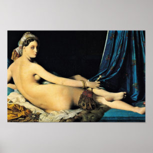 The Grand Odalisque, Français La Grande Odalisque Poster