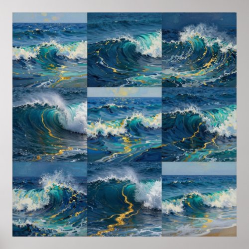 The Grand Pacific Ripple Poster