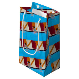The Grand Resort Painting by Alfred Fox Small Gift Bag