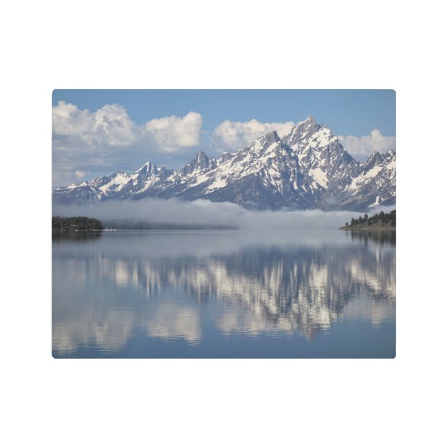 The Grand Teton Grand Teton National Park Wyoming Metal Print (Front)