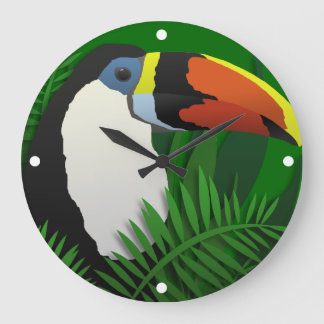 The Grand Toucan Large Clock