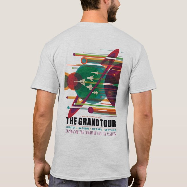 The Grand Tour (front and back) T-Shirt (Back)
