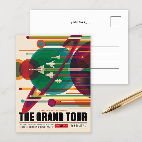 The Grand Tour  NASA Visions of the Future Postcard