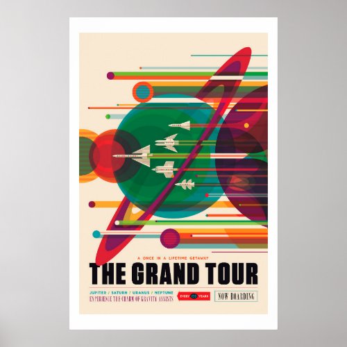The Grand Tour _ NASA Visions of the Future Poster