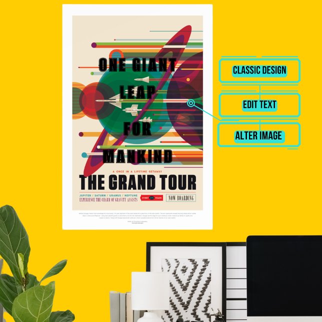 The Grand Tour - Space Tourism Poster (Please enjoy our design and see the others in the collection.)