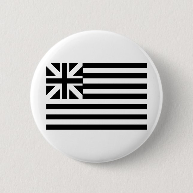 The Grand Union Flag Pinback Button (Front)