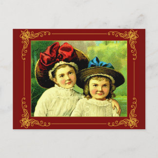 The grandchildren's best outfit postcard