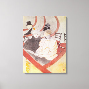 The Grande Loge, 1897 Canvas Print