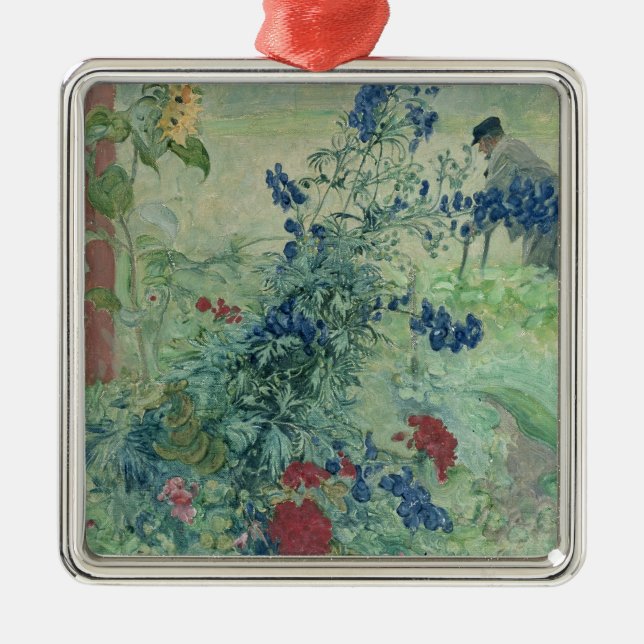 The Grandfather Metal Ornament (Front)