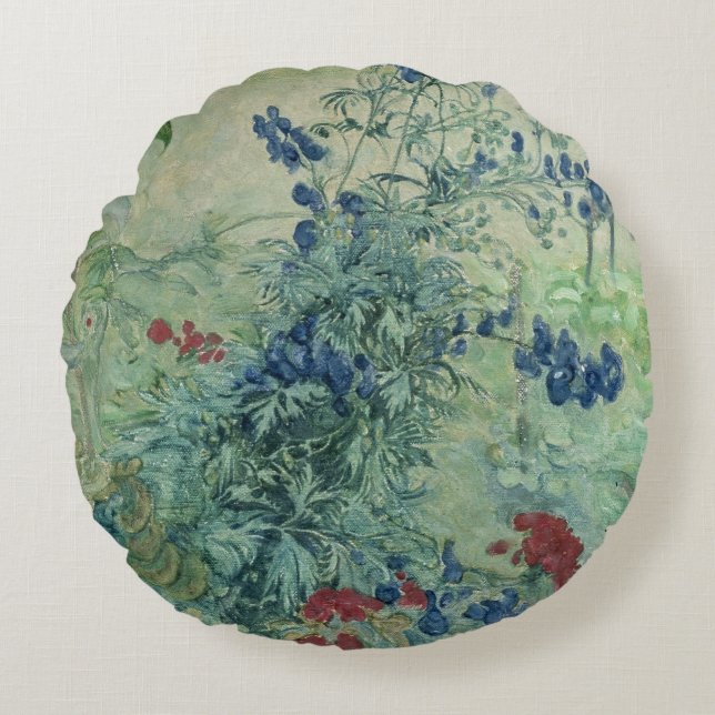 The Grandfather Round Pillow (Front)